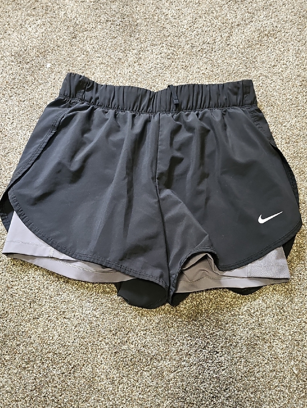 Nike Running Short With Built In Tights